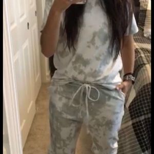Two Piece Tye Dye Set